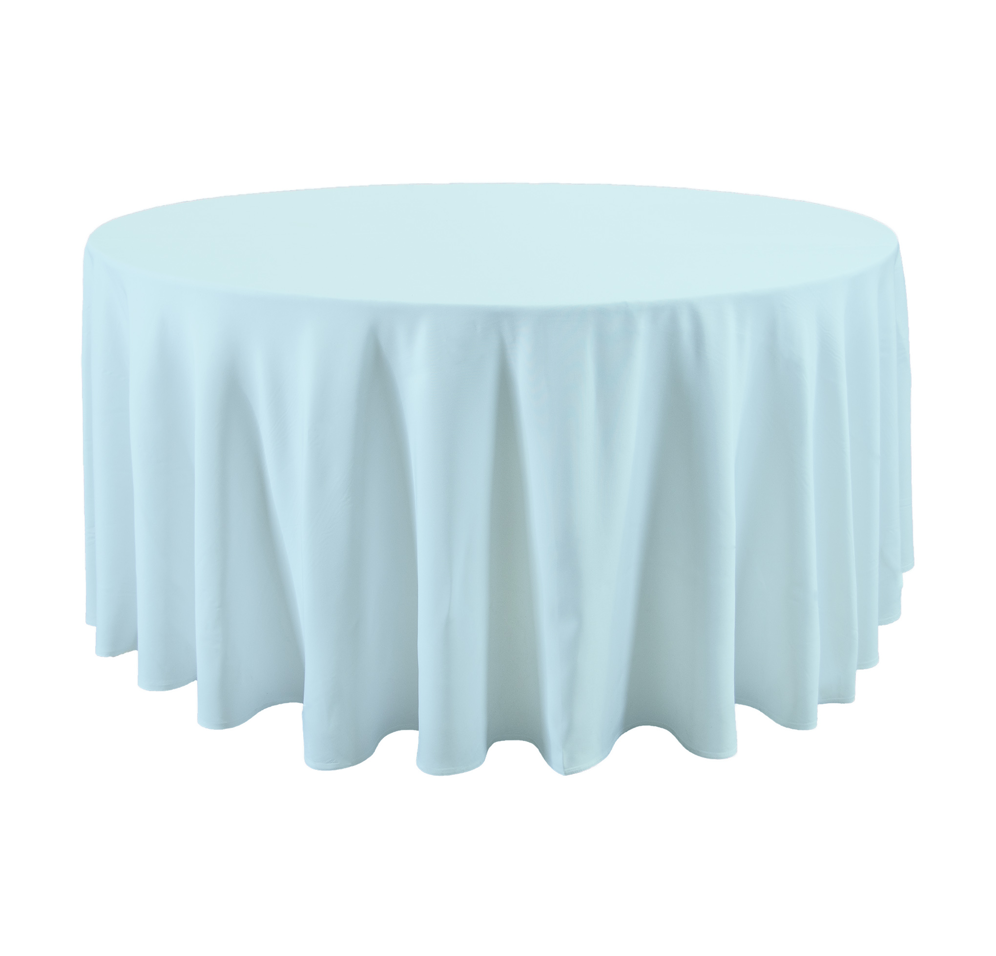 120 Round Light Blue Tablecloth The Party Centre 120 Round Light Blue Tablecloth