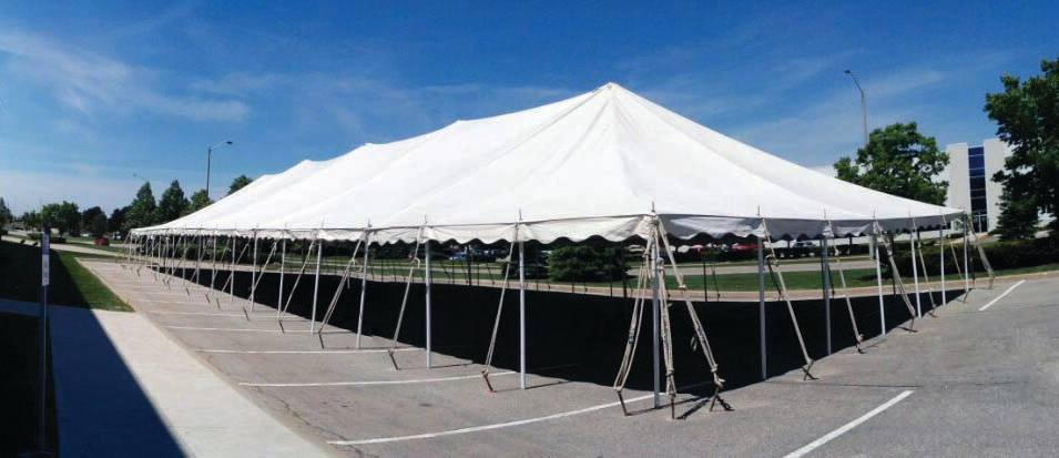 40x120 pole tent