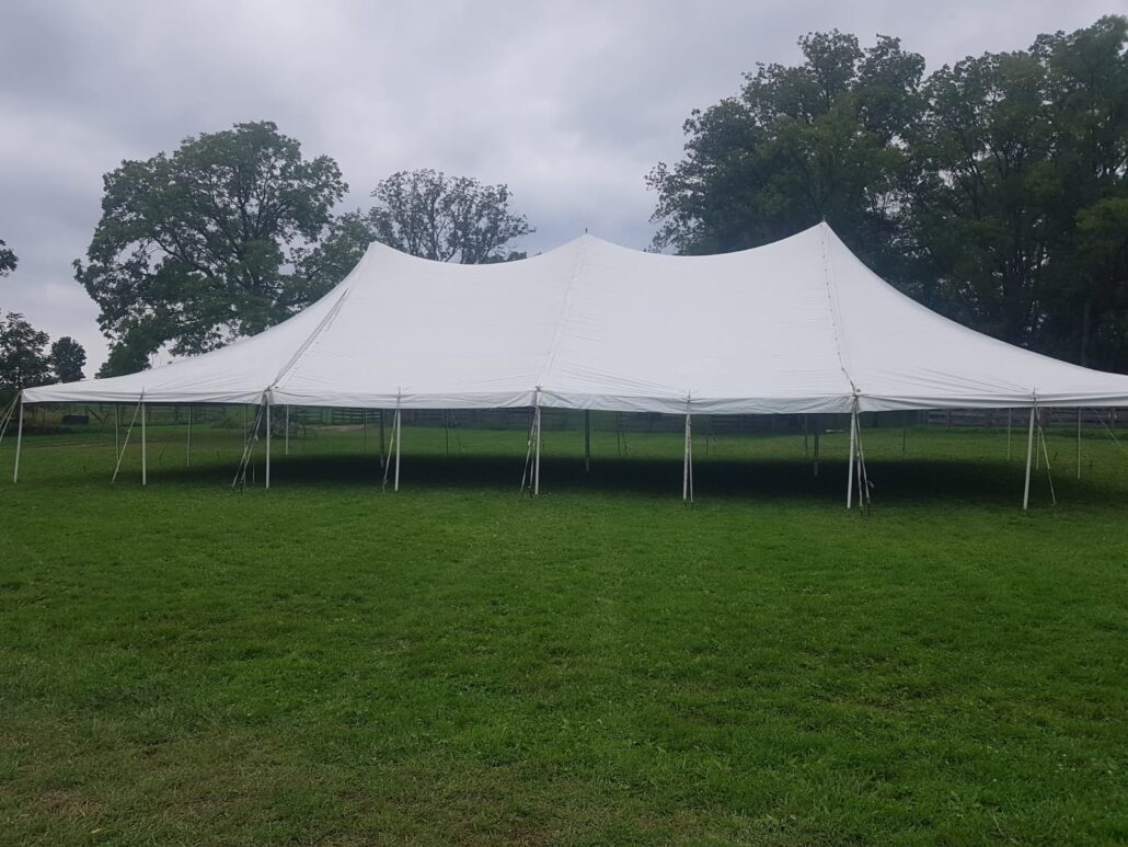 40x80 pole tent