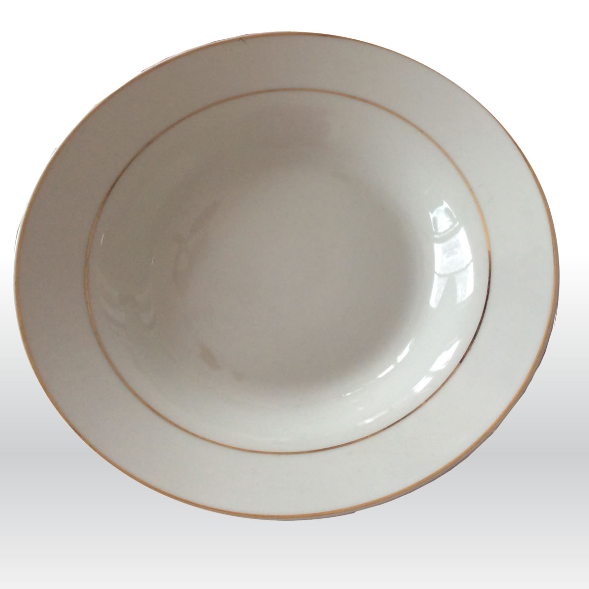 Imperial Gold Soup Plate The Party Centre