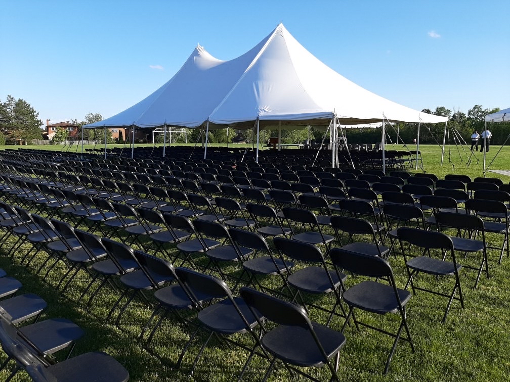 chair and tent rental for corporate event