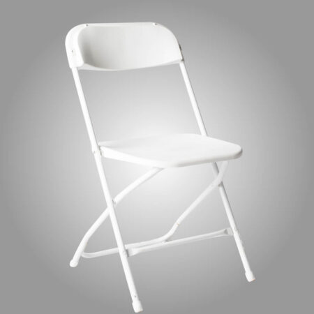 White Folding Chair