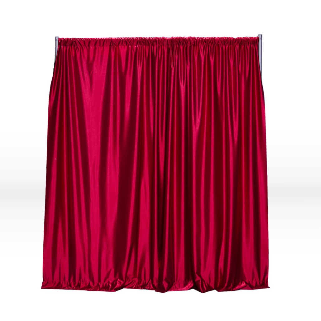 Red drape