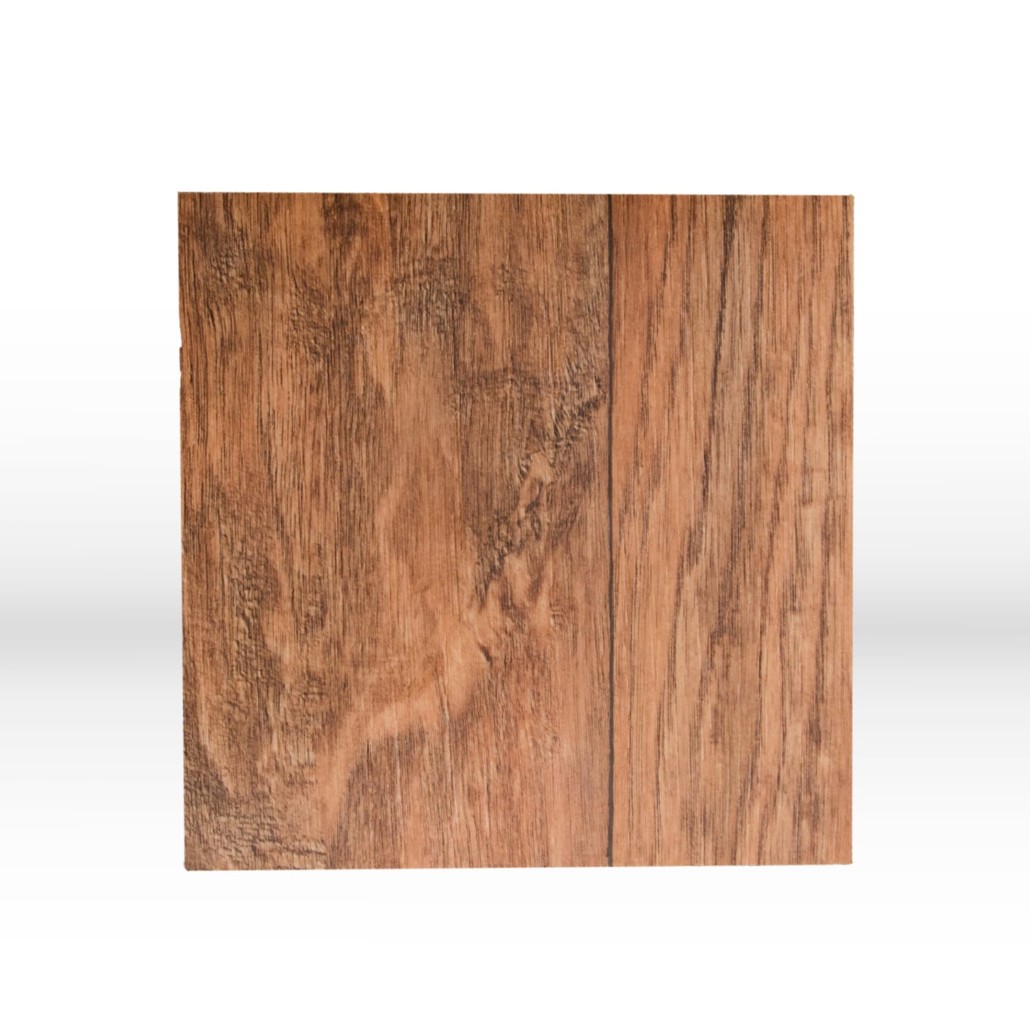 Vinyl wood grain flooring